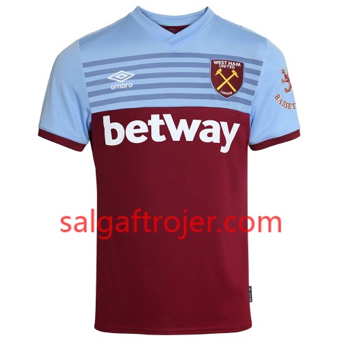 West Ham United Fodboldtrøjer Hjemmebanesæt 2019/20 Kort ærmer West Ham United Fodboldtrøjer Hjemmebanesæt 2019/20 Kort ærmer